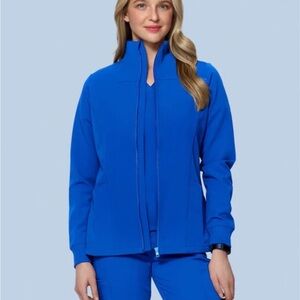 Woman's Mandala zip up
Modern scrub jacket M like new
